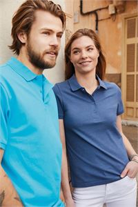 POLO DONNA IN COTONE ORGANICO 180 g/m²